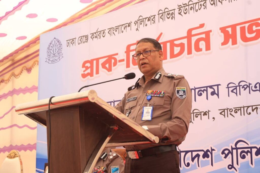 নির্বাচনে জ’ঙ্গি হামলার শঙ্কা – আইজিপি
