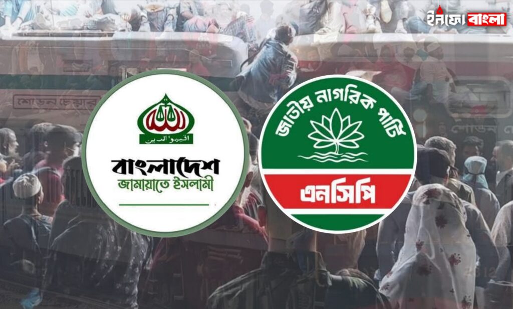 গত বছরের ঈদের ভিডিও নির্বাচন উপলক্ষে বাড়ি ফেরা বলে প্রচার করছে জামাত এবং এনসিপি