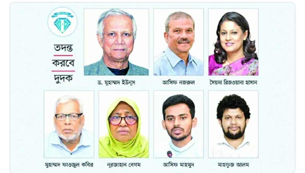 সাবেক প্রধান উপদেষ্টা ড. ইউনূসসহ উপদেষ্টাদের বিরুদ্ধে দুদকে অভিযোগের পাহাড়।