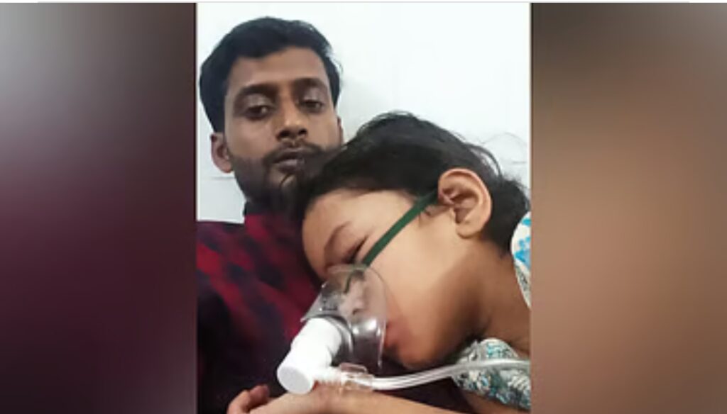 বাবা আমাকে বুকে নাও, হাসপাতালে শেষ আকুতি জানিয়ে চিরবিদায় ৪ বছরের আকিরার
