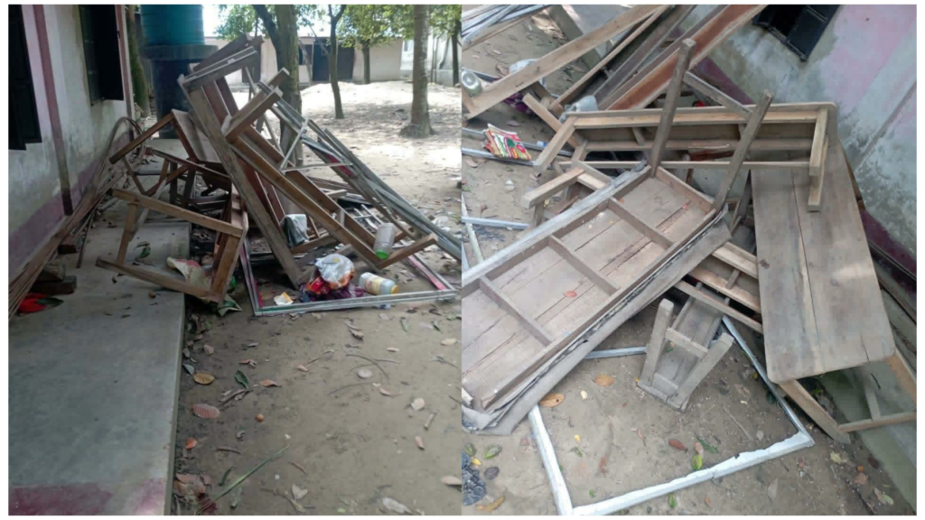 মিরসরাইয়ে আওয়ামী লীগ নেতার বাড়িতে হামলা ও ভাঙচুর
