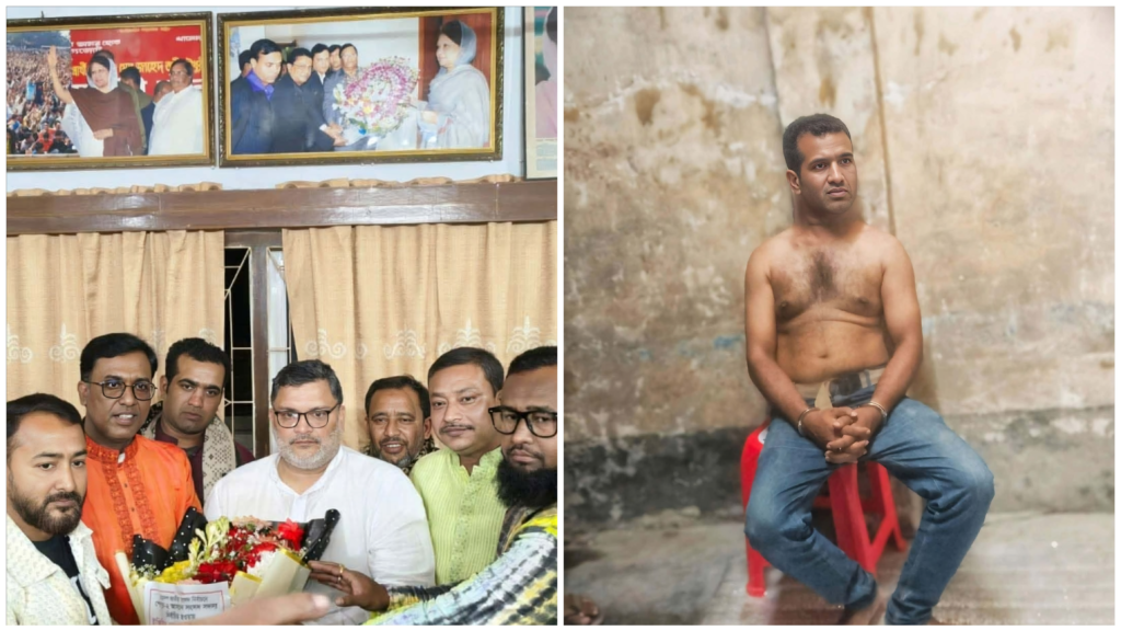শেরপুরে গৃহবধূকে ধর্ষণ: ছাত্রদলের সাবেক নেতা এনামুলকে গণপিটুনি দিয়ে পুলিশে সোপর্দ