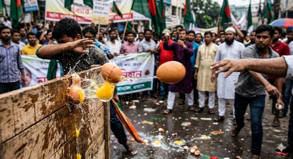 গায়ে কাচা ডিম পড়েছে? জেনে নিন পরিষ্কার করার সহজ উপায়