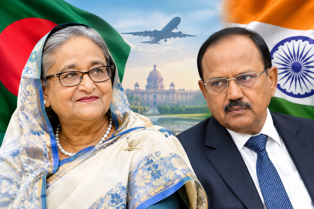 ডিসেম্বরে শেখ হাসিনার স্বদেশ প্রত্যাবর্তন: আঞ্চলিক শান্তি ও সর্বোচ্চ নিরাপত্তার ওপর দিল্লির গুরুত্বারোপ
