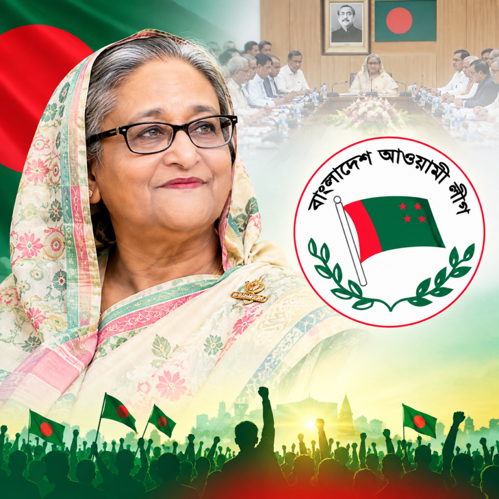 আ’লীগের কেন্দ্রীয় কার্যনির্বাহী কমিটির সভায় জনগণের অধিকার রক্ষায় ঐক্যবদ্ধ আন্দোলনের ডাক