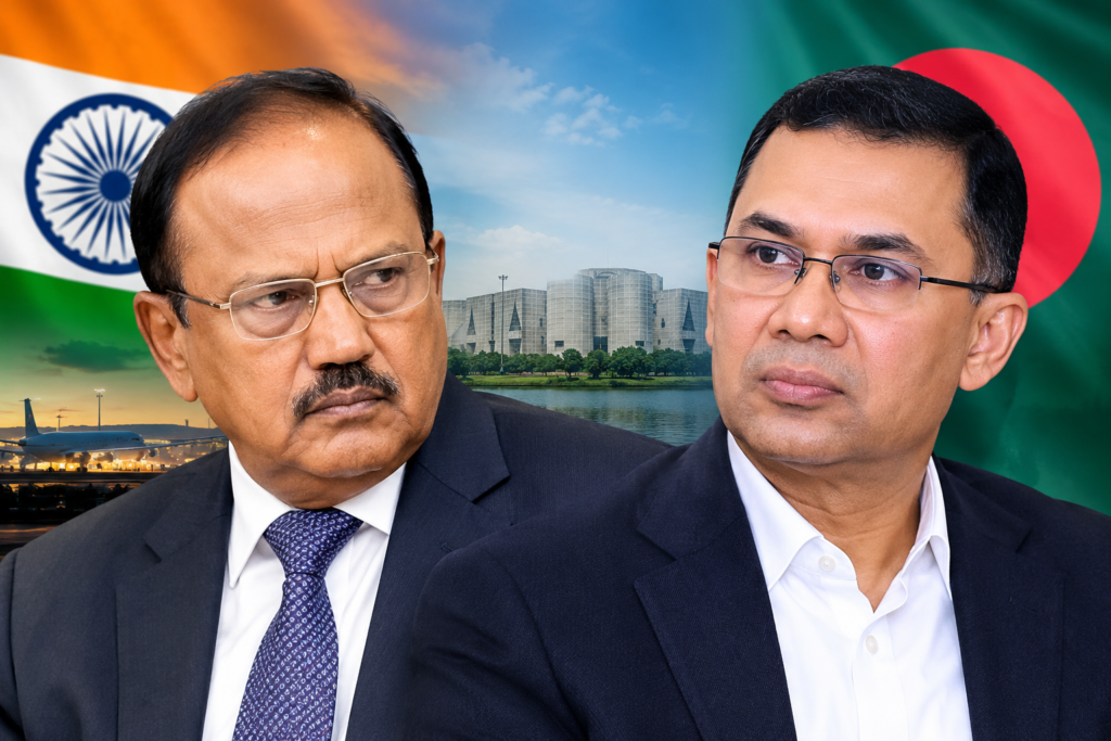তারেক রহমানকে সতর্ক করতেই ঢাকা এসেছিলেন অজিত দোভাল: সাংবাদিক সুবীর ভৌমিক
