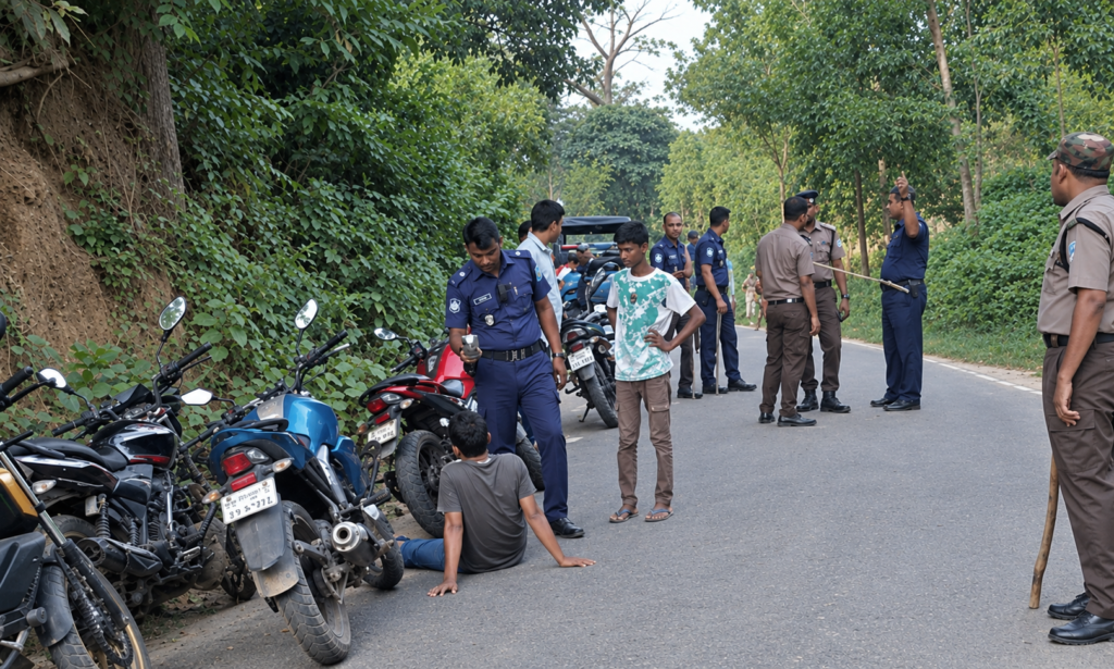 দিনে-দুপুরে অর্ধশত যানবাহনে লুটপাট: কক্সবাজারে ঈদগাঁও-ঈদগড় সড়কে অস্ত্রের মুখে জিম্মি শত শত যাত্রী